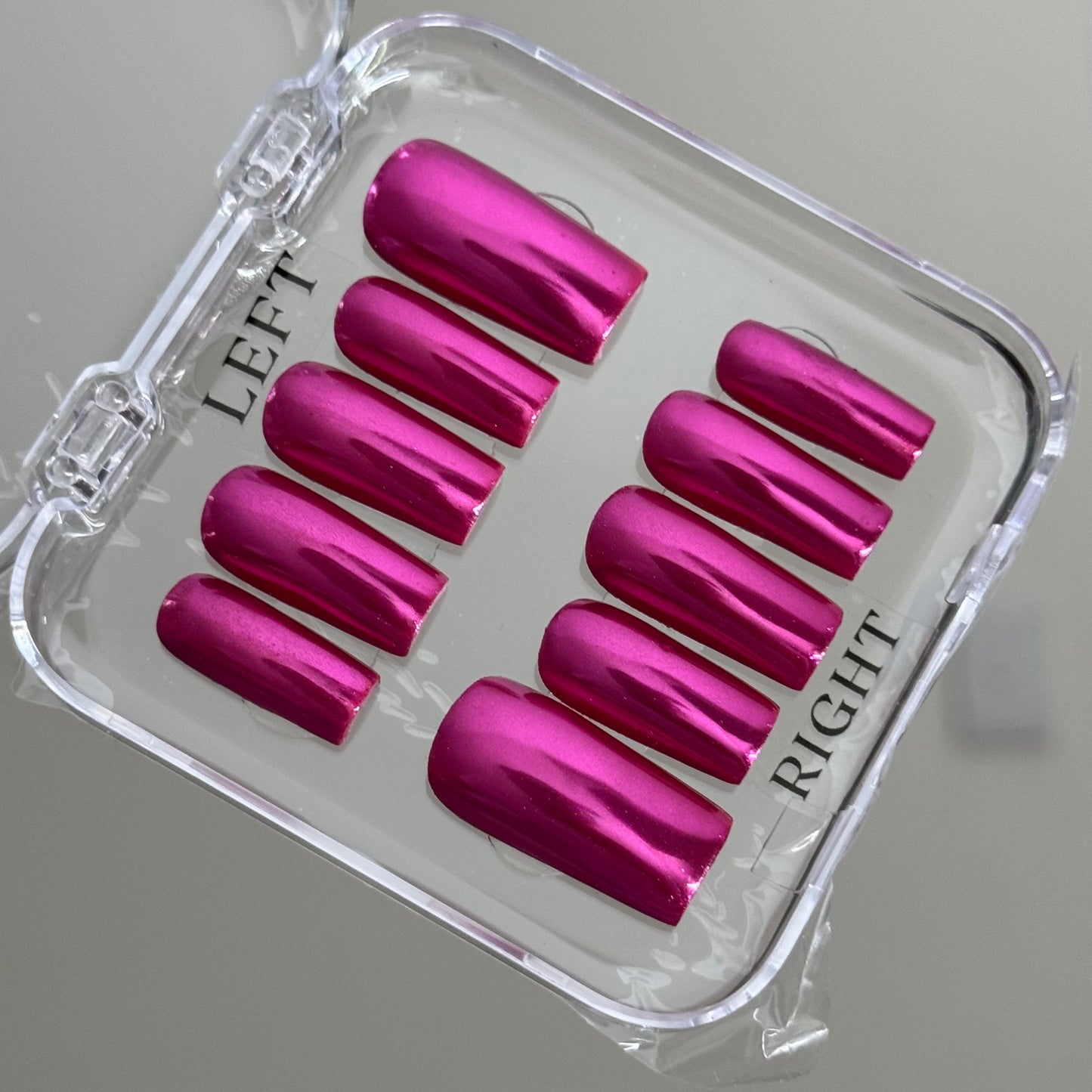 Pink chrome set