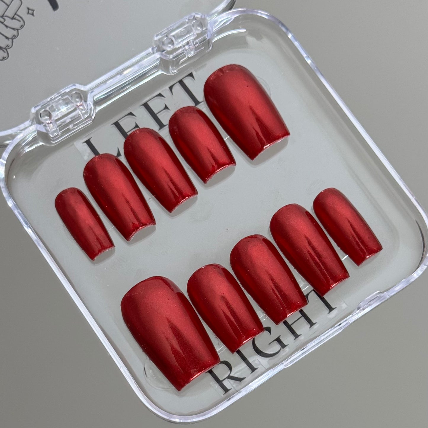 Red chrome set