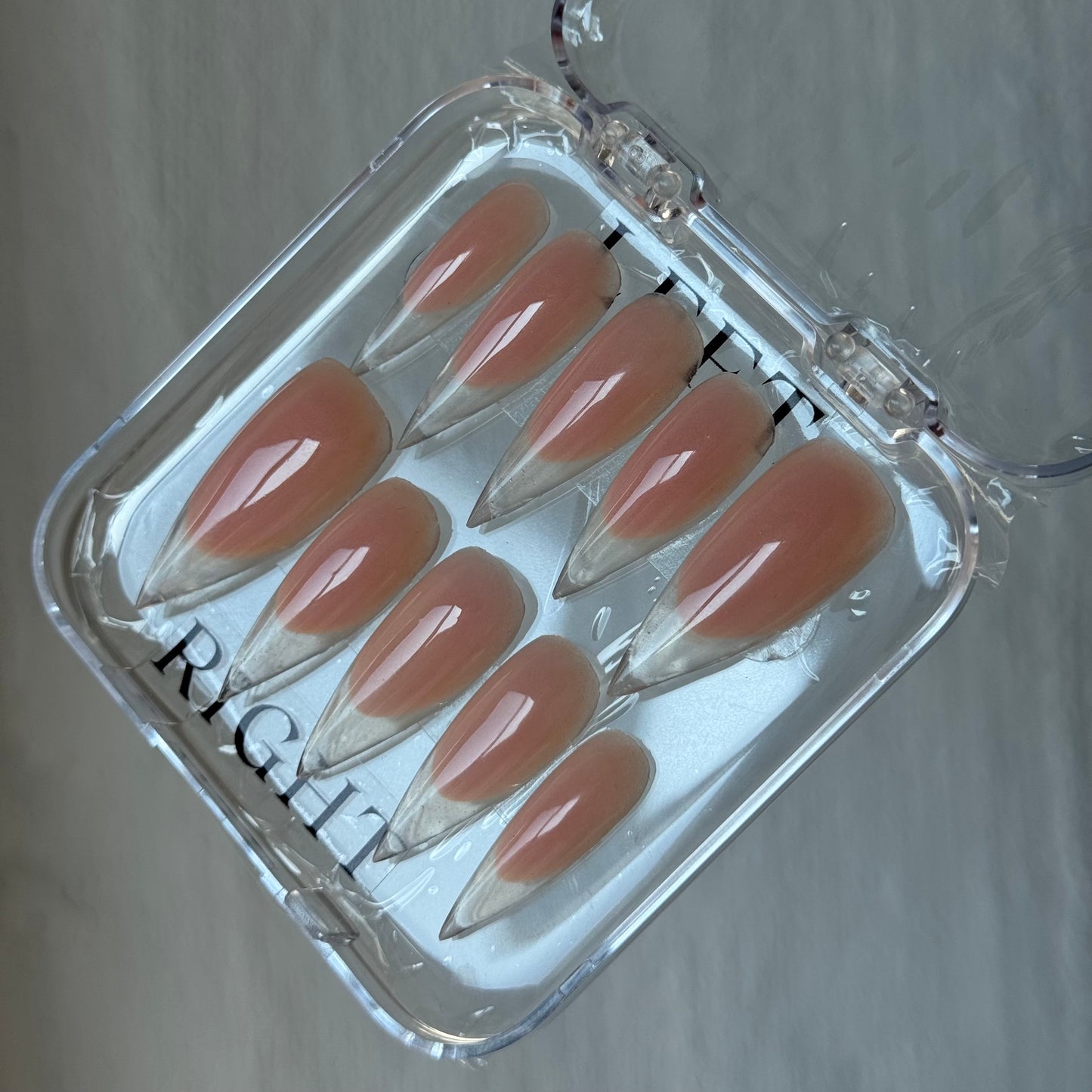 Clear tip French set