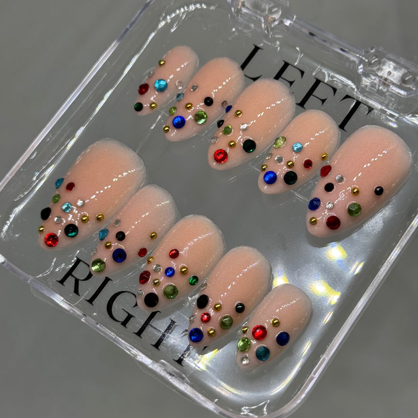 Sparsely studded French