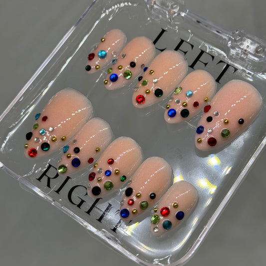 Sparsely studded French