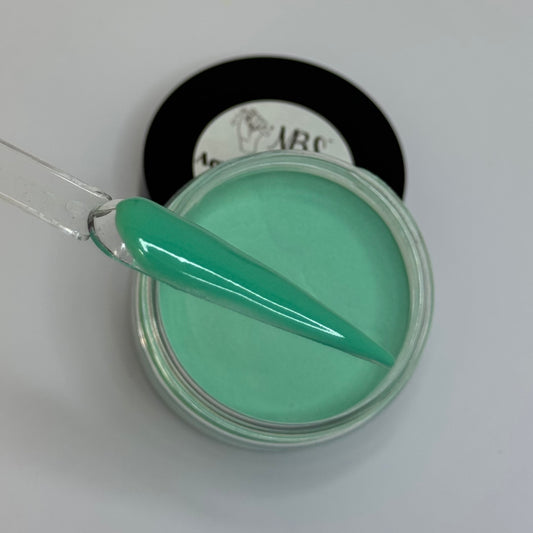 teal green acrylic powder